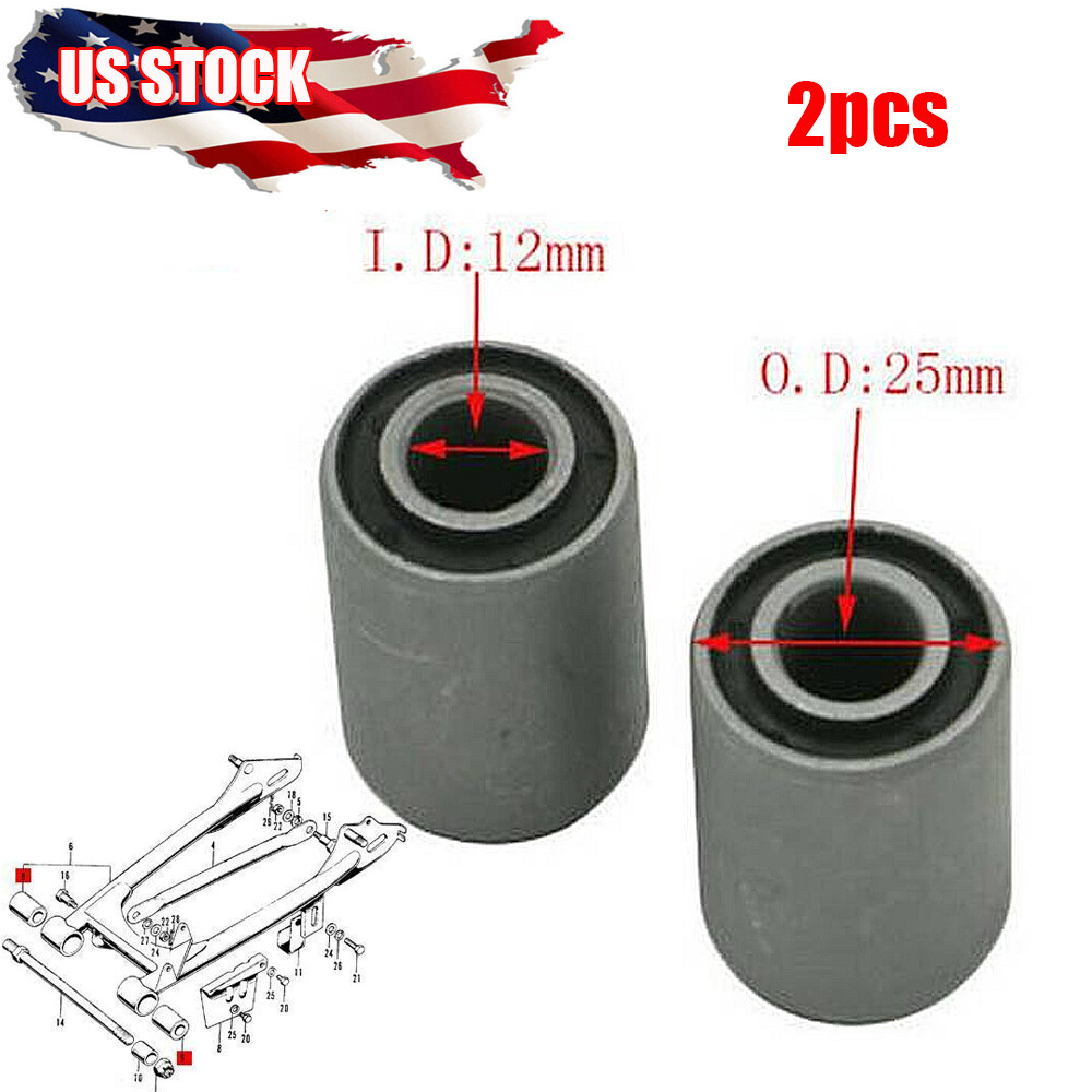 52147-028-300 Pair Swingarm Arm Pivot Bushings For Honda XL100