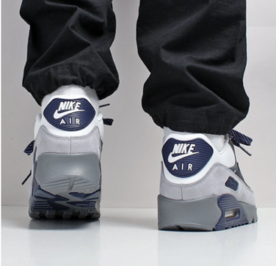air max 90 trainers white neutral indigo smoke grey neutral grey