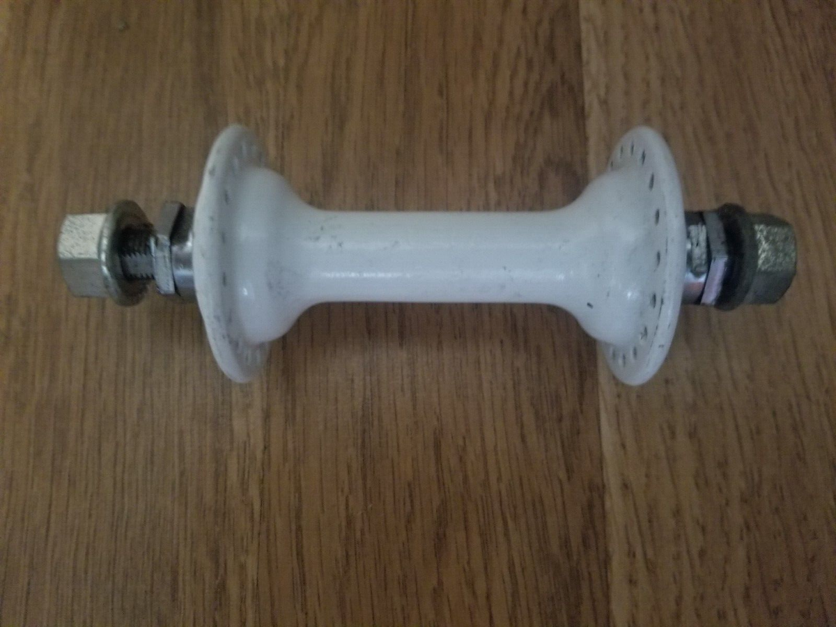 オールドBMX 80年代　Suzue スズエ　ハブ　クワハラ　GT レッドライン OLD SCHOOL BMX 1983 SUZUE SEALED BEARING FRONT 36 HOLE LOW FLANGE