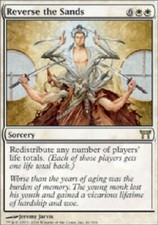 REVERSE THE SANDS X4 4 4X Champions of Kamigawa MTG Magic Cards DJMagic