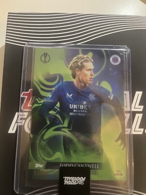 Todd Cantwell Master Magicians 17/75 - Rangers - Topps Total Football 2023/24