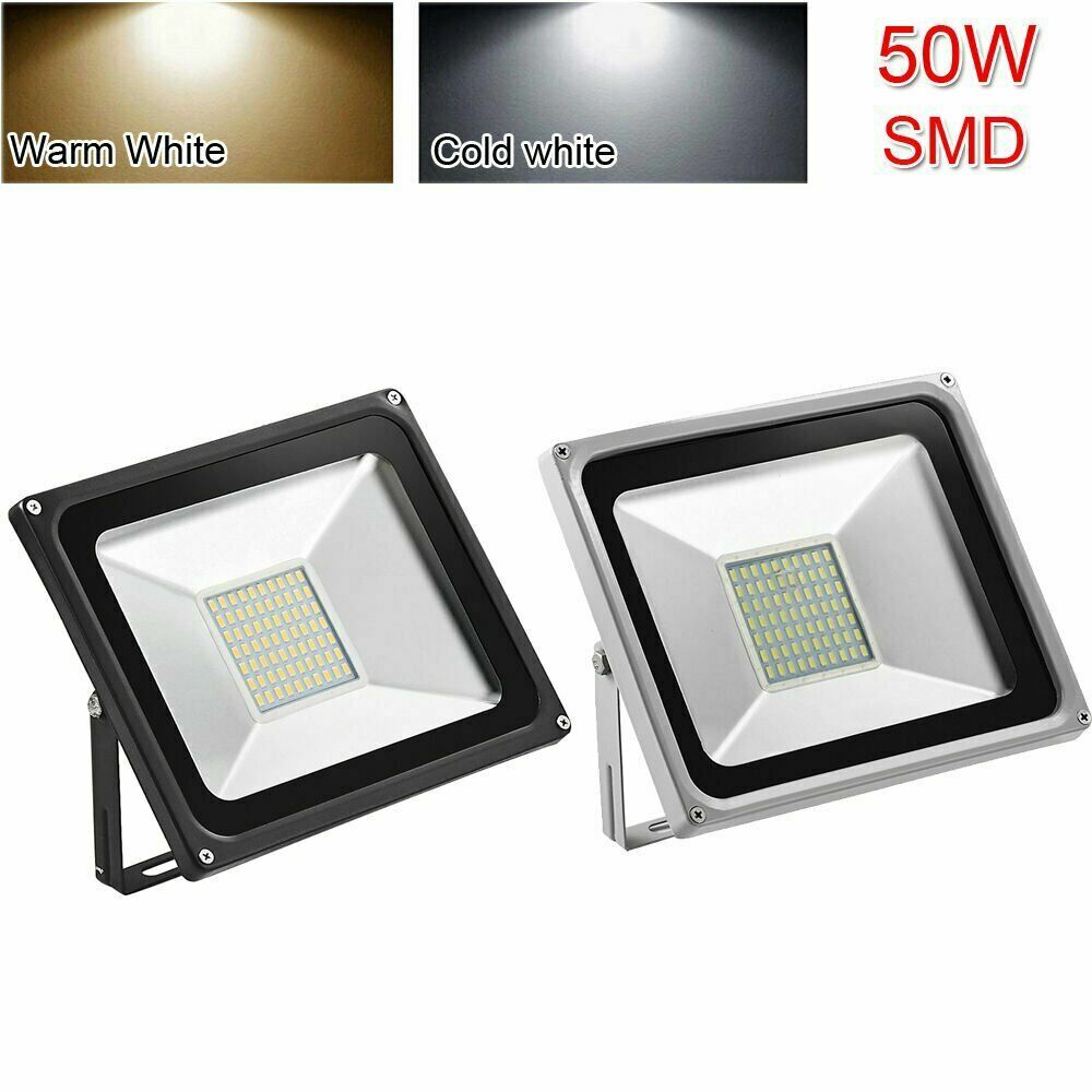Projecteur LED Extérieur IP65 - Puissance 10W à 500W - Aluminium - Couleur Blanc Chaud/froid - Neuf