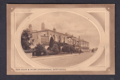 Yorkshire DONCASTER Deaf & Dumb Institute gebraucht 1911 Postkarte