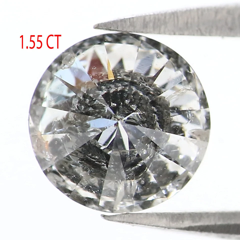 1.55 CT Natural Loose Round Brilliant Cut 7.05 MM White - F Color Diamond QL2650 - Image 2 of 4