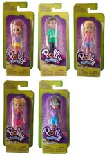 Mini poupées Mattel Polly Pocket différents personnages, tenues et styles (au choix)