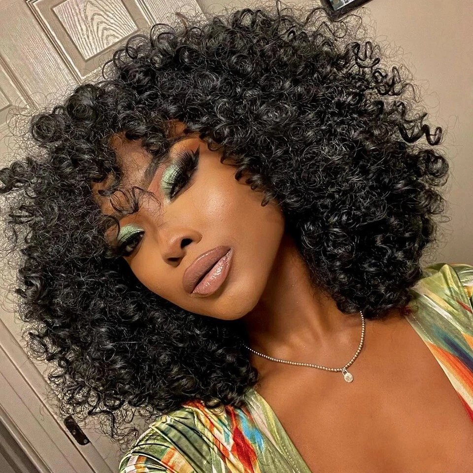 Small black sale afro wig