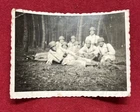WW2 WWII Original German Military wartime photo Luftwaffe Paratroopers W Helmets