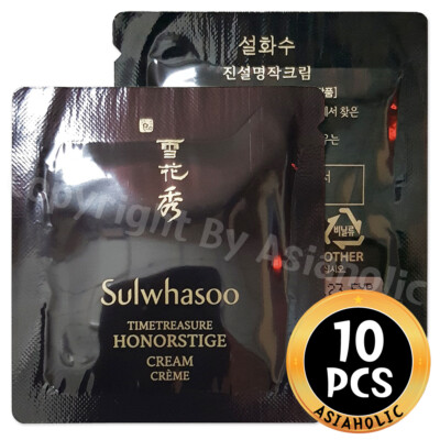 Sulwhasoo Timetreasure Honorstige Cream 1ml (10pcs ~ 100pcs) Sample Premium Ver