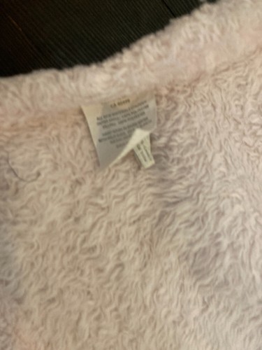 Blankets & Beyond Owl Baby Lovey Pink Plush Silver Satin Bow Security Blanket - Picture 6 of 6