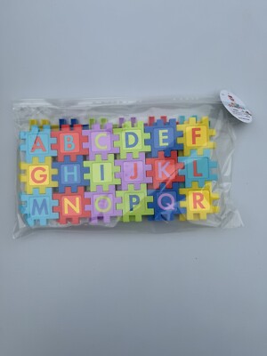Ankyo Puzzle Connectors Uppercase & Lowercase ABC Alphabet Letters Learn NEW