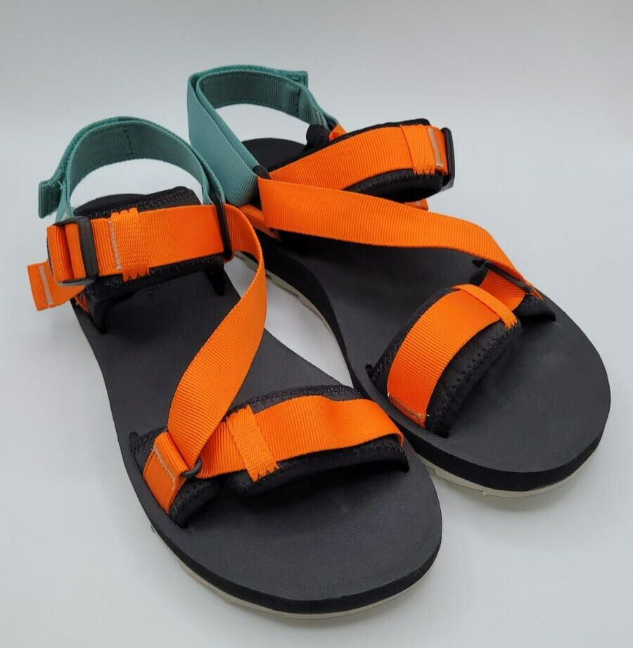 Merrell sandali uomo cinturino alpino taglia 13 outdoor doppio cinturino superiore e posteriore arancione