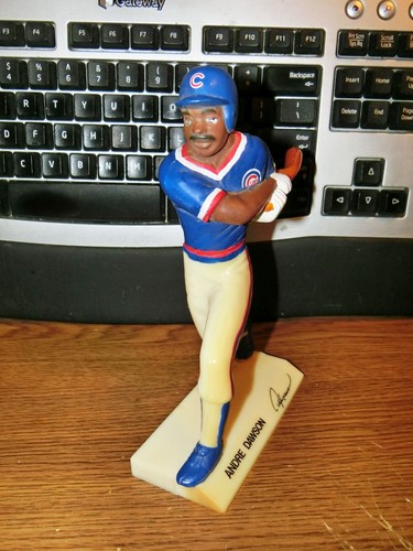 Figura de colección de los Cachorros de Chicago ANDRE DAWSON 1988 pintada a mano sin usar, en caja - Imagen 2 de 5