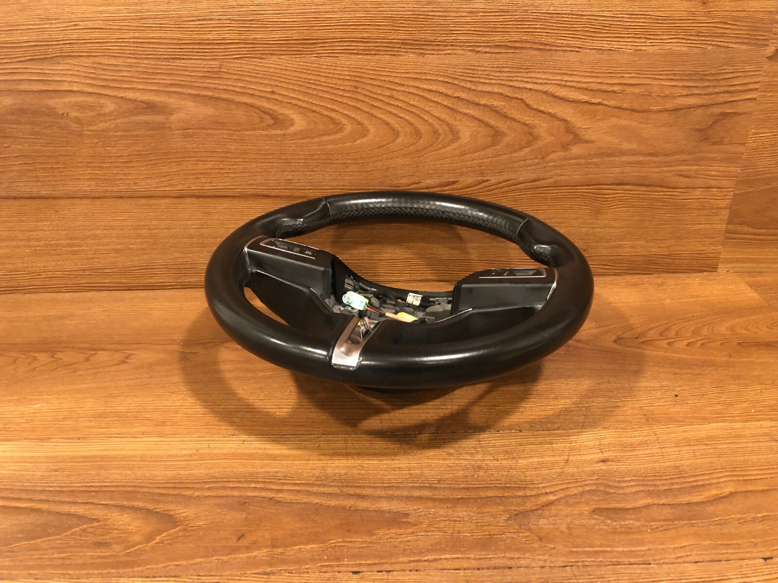 2014-2019 MASERATI GHIBLI M157 LEATHER STEERING WHEEL SWITCH CONTROL BLACK OEM