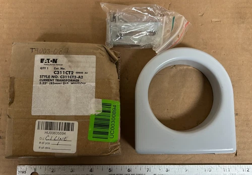 Cutler-Hammer Eaton Zero Sequence Current Transformer 500:1 Ratio C311CT2 3.5"