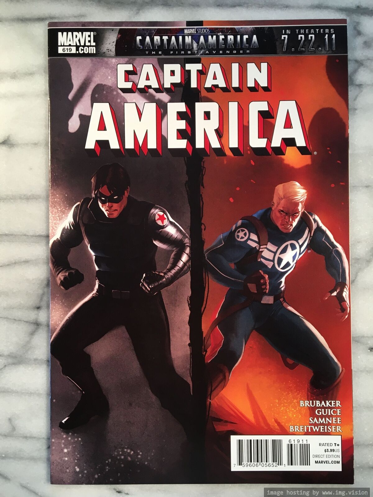 Captain America #619 (2011-Marvel) **High+ grade**