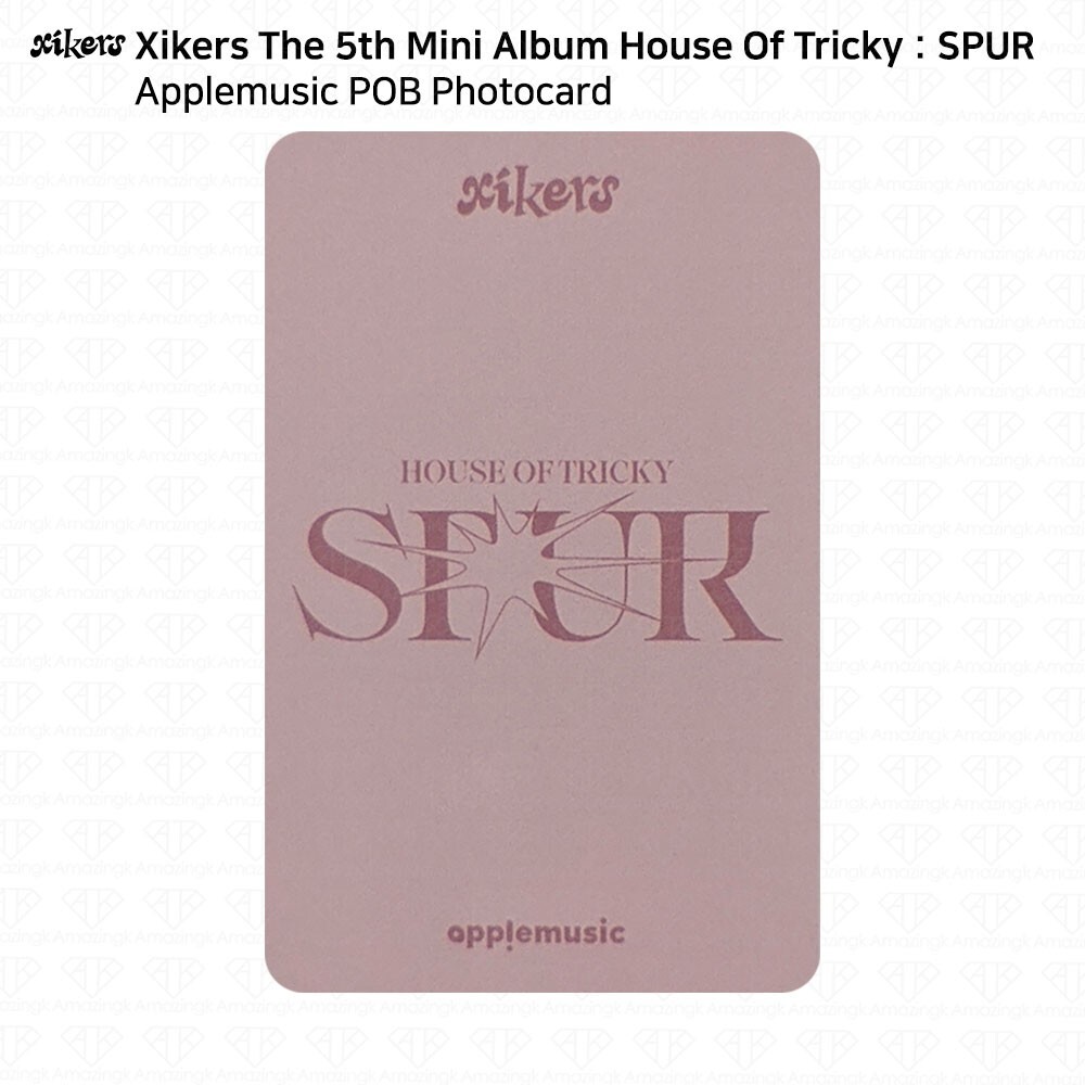 Xikers The 5th Mini Album House Of Tricky: SPUR Applemusic POB