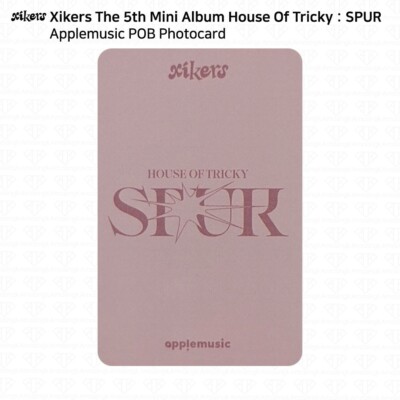 Xikers The 5th Mini Album House Of Tricky: SPUR Applemusic POB