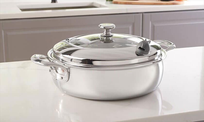 Princess House VIDA SANA® 5-PLY STAINLESS STEEL COOKWARE 14