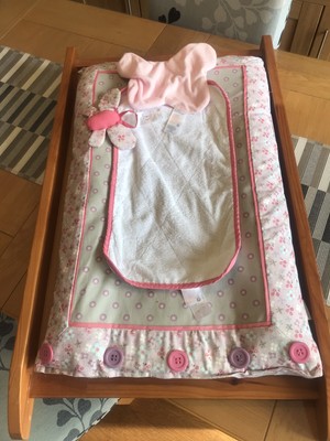 over cot changing mat
