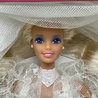 Vintage Wedding Fantasy Barbie Doll Mattel 1989 Removed From Outer Box