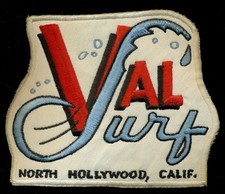 Val Surf Surfboards Surfing North Holywood CA Patch N-9