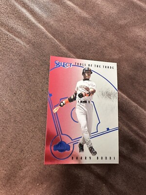 1997 Pinnacle Select Tools of the Trade Barry Bonds Alex Ochoa #9 HOF Giants