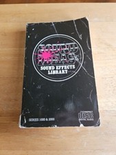 Sound Ideas Sound Effects Library Series 1000 And 2000 Book Only