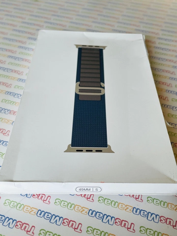 CORREA ORIGINAL APPLE WATCH ALPINE LOOP AZUL S ULTRA 3 2 SERIES 11 46MM - Imagen 3 de 4