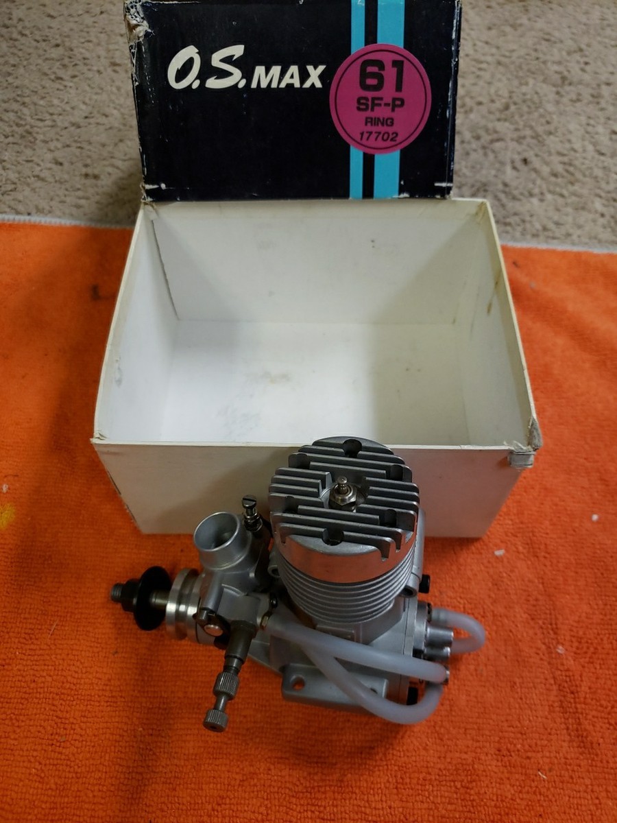 【昭和当時物】O.S.エンジン　MAX-61SX-H RING 昭和当時物】O.S.エンジン MAX-61SX-H RING