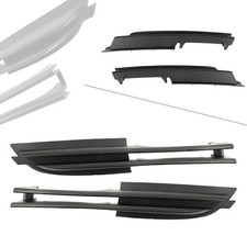 Bumper Grille For Bmw 2001-2006 325i 1999-2000 323i Sedan Set Of 2 Lh Rh Black