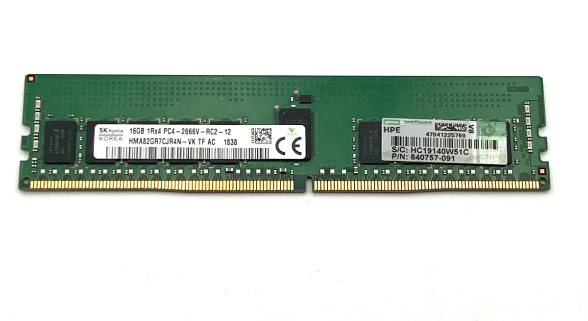 PC4-21300 (DDR4-2666) Bus Speed ECC RAM Computer Memory (RAM) for