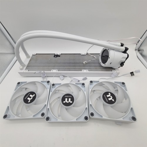Thermaltake TH360 V2 Ultra ARGB 3x120mm AiO Liquid CPU Cooler - Snow