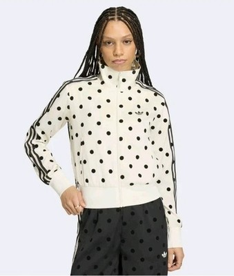 adidas SATIN POLKA DOTS TRACK TOPドット 白XL Adidas SATIN POLKA DOTS TT Track Top XL New Nwt | eBay