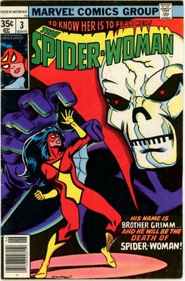 Spider-Woman #3 1978 Marvel Comics FN/VF Comic Book 1st App Brothers Grimm