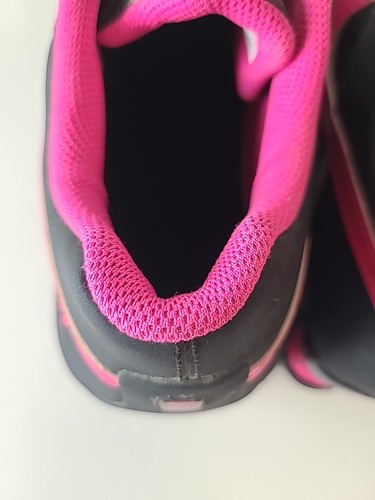 Nike Shox Sz 6 YOUTH (9.5”L x 3.5 W insole) Black/Pink 616542-060 (Women’s 7.5) - Picture 7 of 11