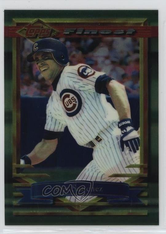 1994 Topps Finest Rey Sanchez #249 11ur