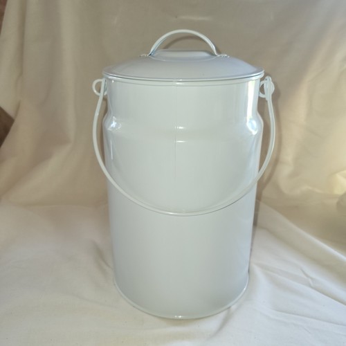 Metallo Beekman 1802 Capra Latte PAIL Latta Latta Carino Decorazione Casale Country Canister - Foto 4 di 11