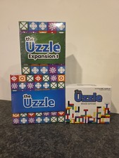 Lot of 3 The Uzzle Board Game Block Puzzle Stack Royale - All New & Sealed!