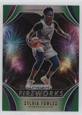 2020 Panini Prizm WNBA Fireworks Green Prizm Sylvia Fowles #8 1d4e