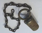 Original Complete Civil War Era Cork Canteen Stopper W/ Chain (.804”)