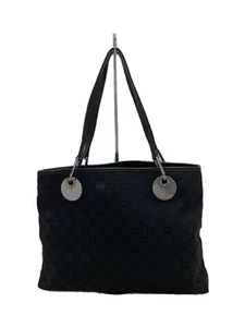 Sac fourre tout GUCCI_GG toile_éclipse_toile_sac noir BLK 120837 du Japon "2238