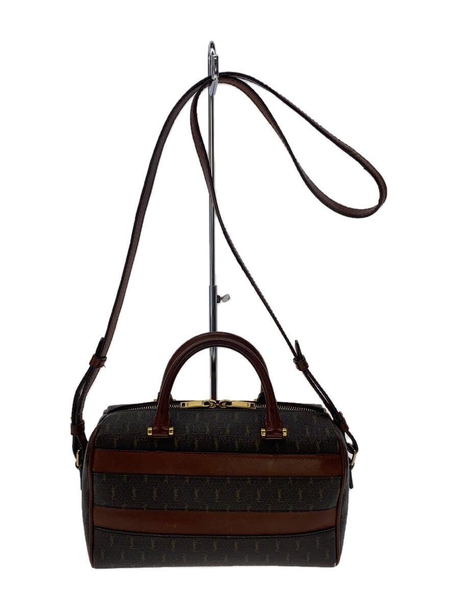 SAINT LAURENT BORSA A TRACOLLA PELLE MARRONE GNR533481 usata