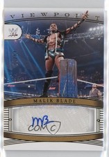 2024 National Treasures WWE Viewpoint Signatures /84 Malik Blade Auto 15t1