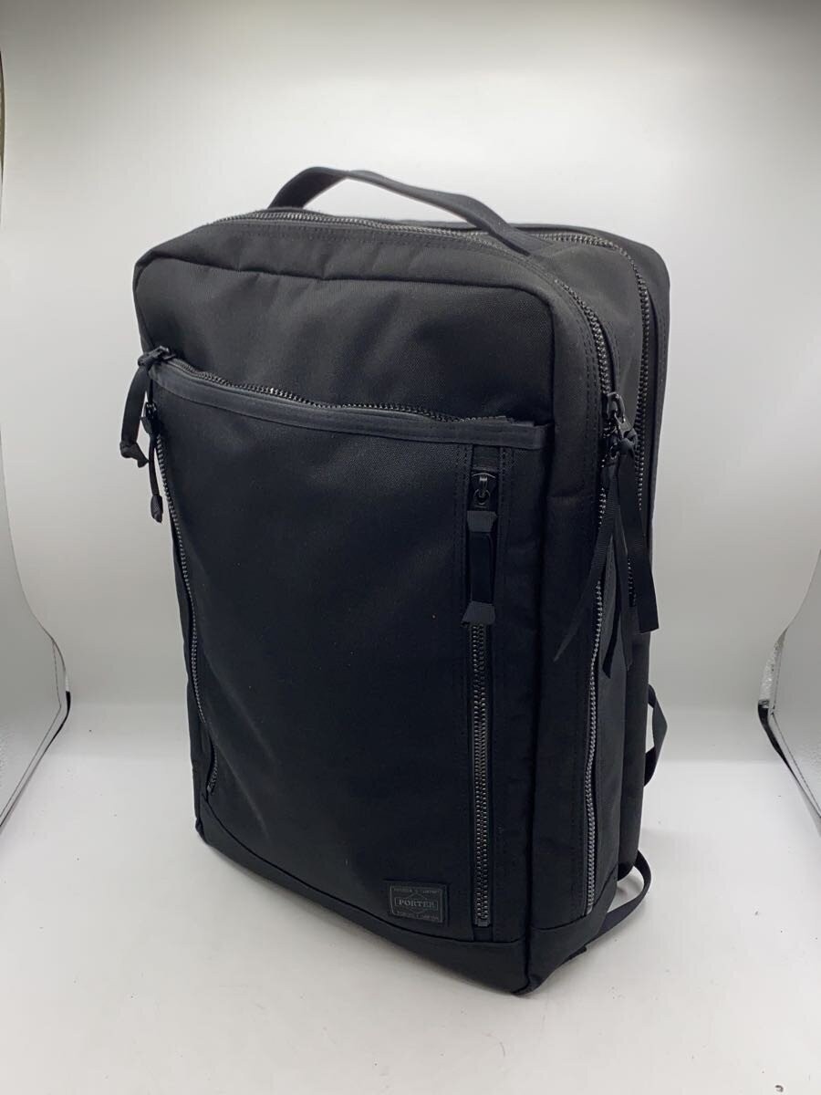 PORTER Backpack Black Polyester Durable Day Bag U… - image 2