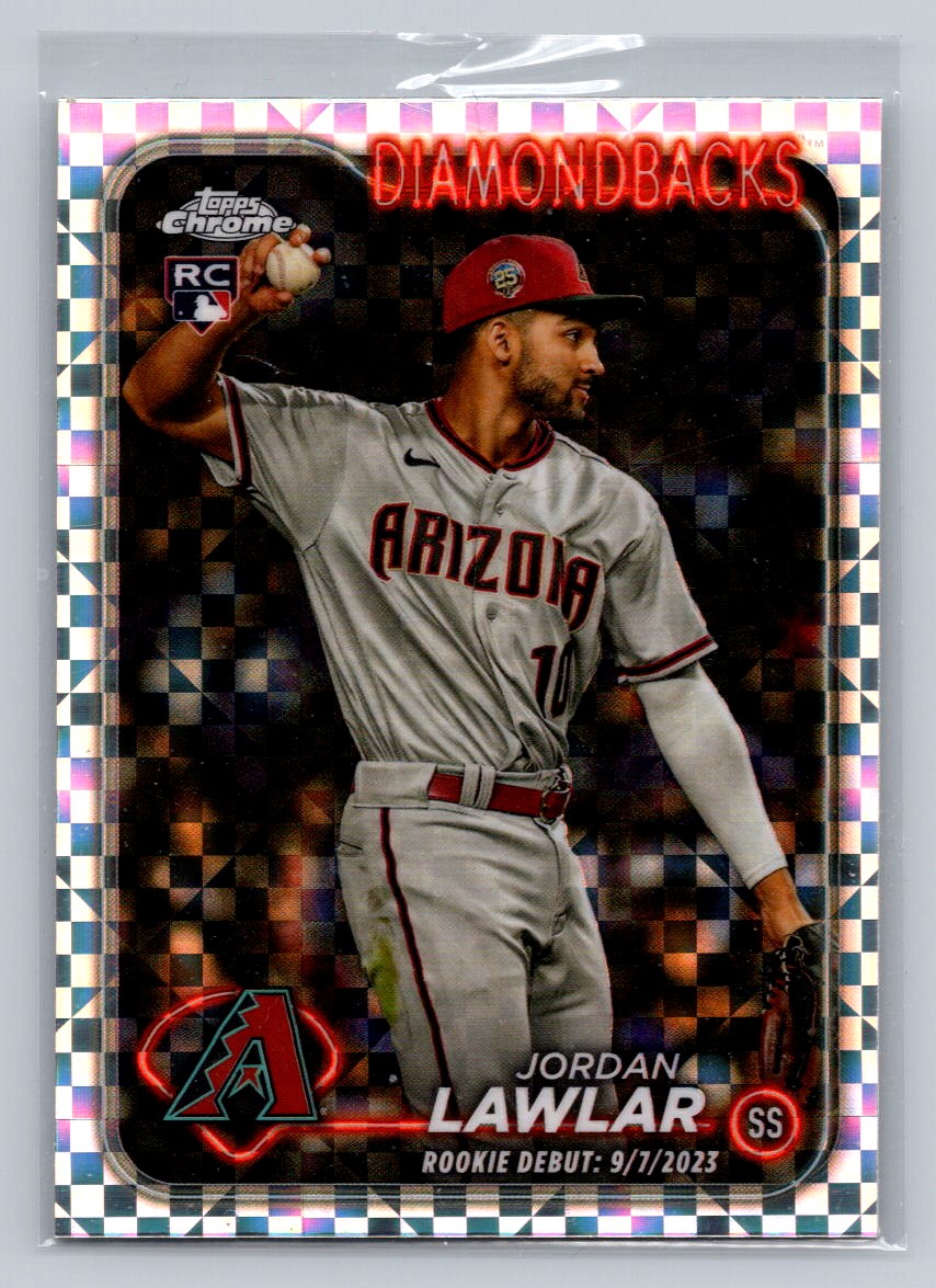 2024 Topps Chrome Update #USC51 Jordan Lawlar X-Fractors