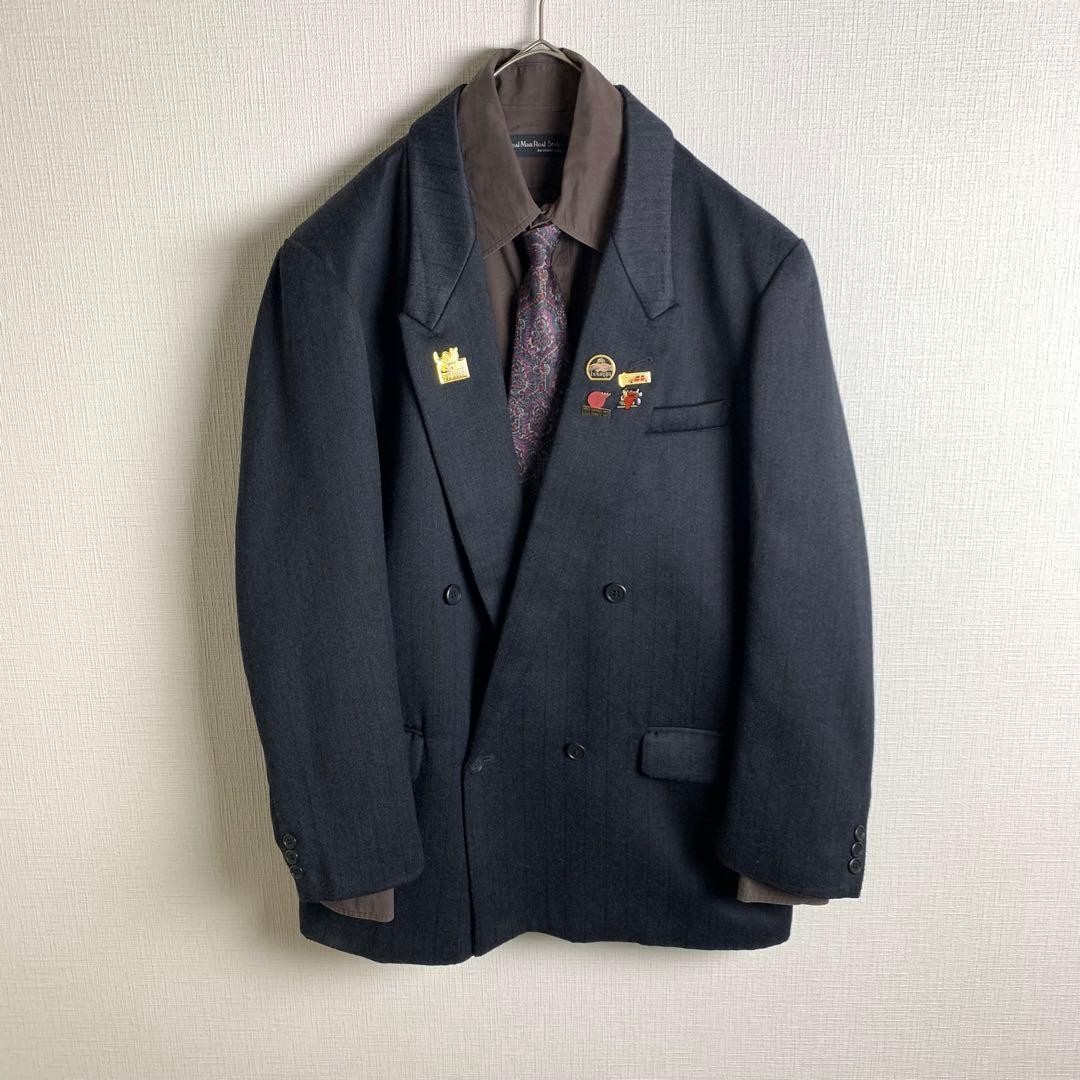 Coordination Setup Double Shadow Stripe Dark Colo… - image 6