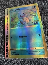 Squirtle Debit Credit Card Skin - Small Chip - Holographic