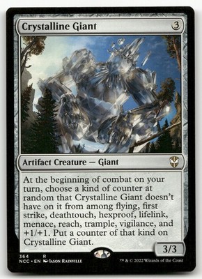 Crystalline Giant #364 (NM) Streets New Capenna NCC Magic MTG