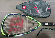 WILSON T22 Titanium Stretch 22 Racquetball CASE BALLS GLOVE NEW