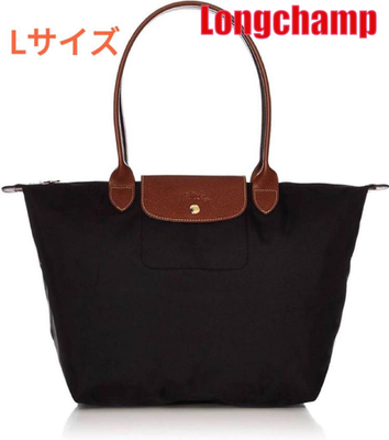 LONGCHAMP ブラック　正規品　Lサイズ Longchamp Tote Bag Pliage L Size Nylon Black New From Japan | eBay